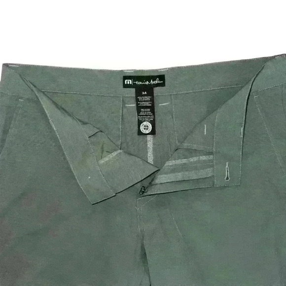 Men's TravisMathew Shorts Green 34 Golf masters performance - Picture 4 of 5